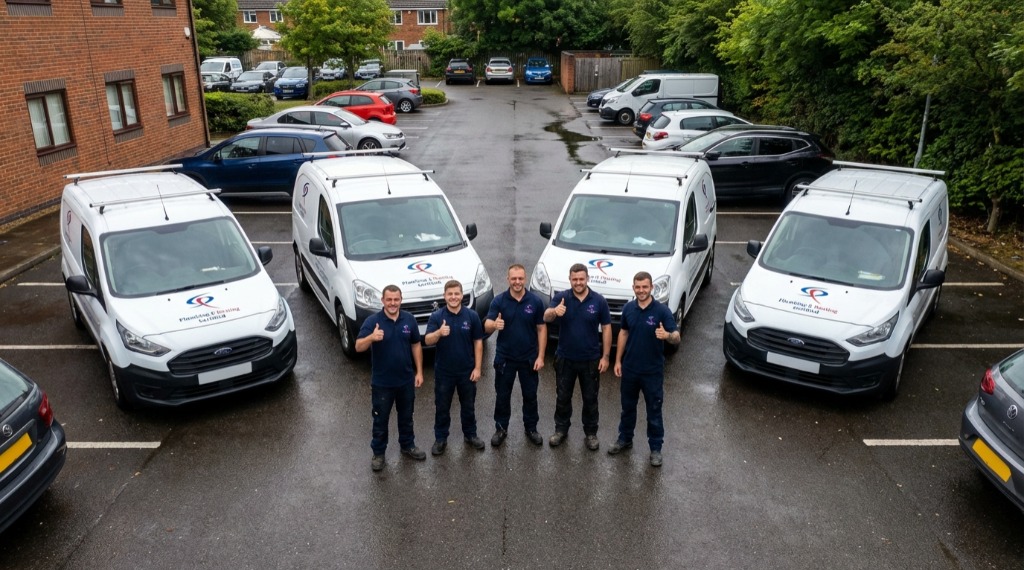 The SP Heating Team with Fleet