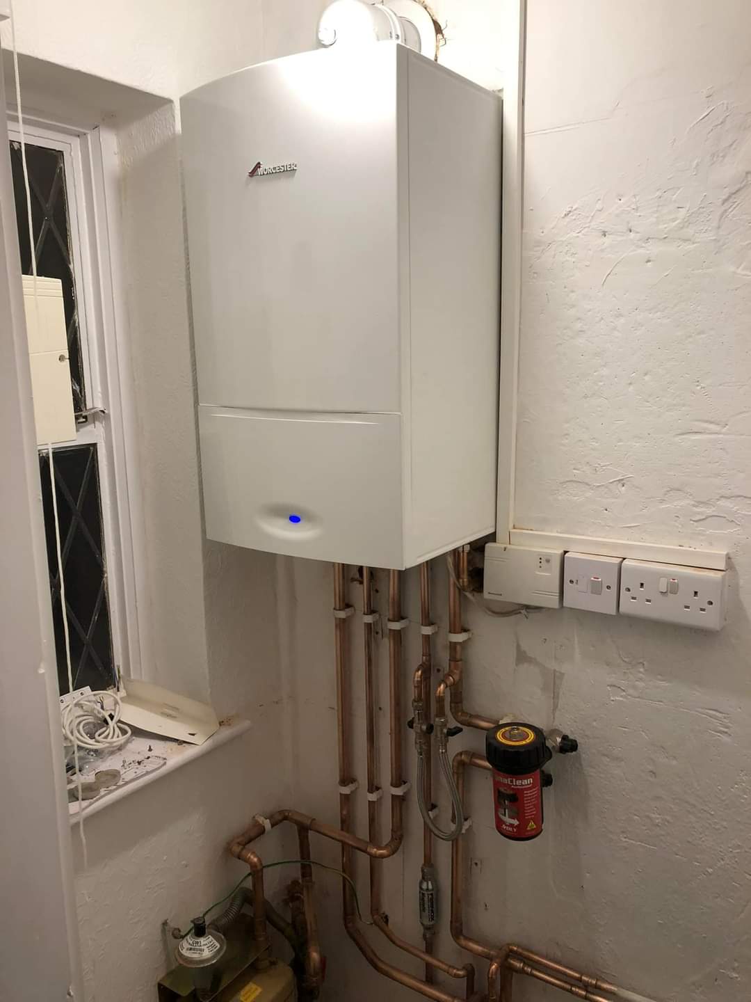 New Worcester boiler installation