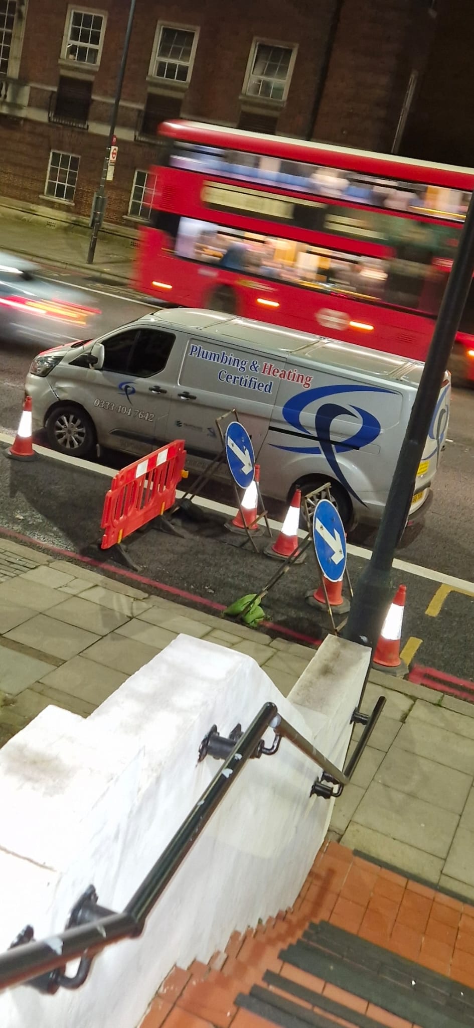 SP Heating emergency van on call